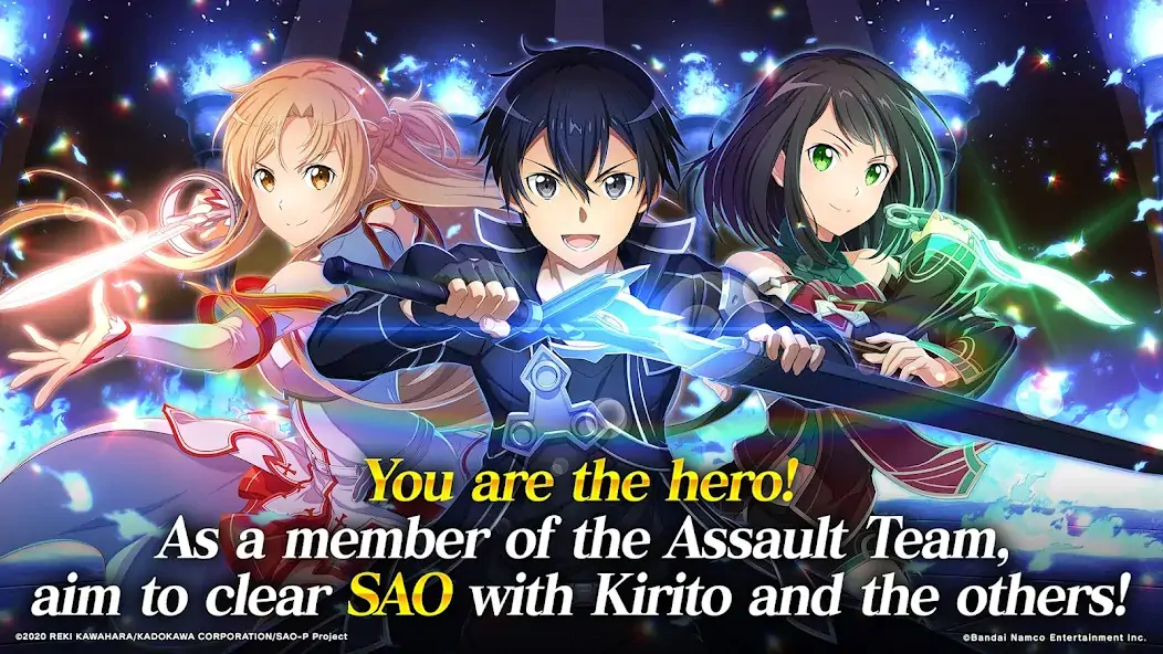 Download SAO Integral Factor - MMORPG MOD [Unlimited money] + MOD [Menu] APK for Android
