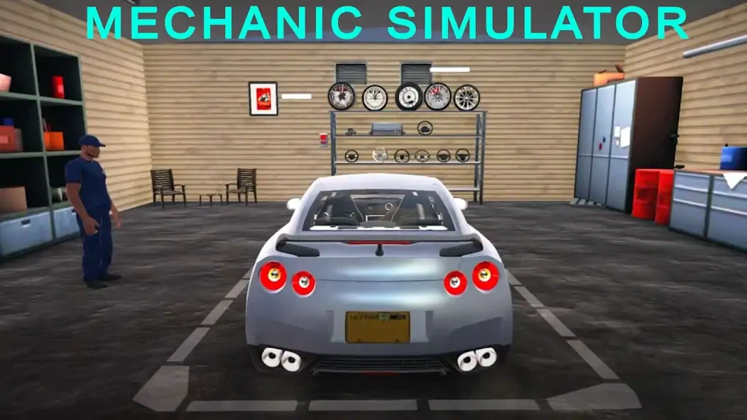 Download Car Mechanic Simulator Game 23 MOD [Unlimited money/gems] + MOD [Menu] APK for Android