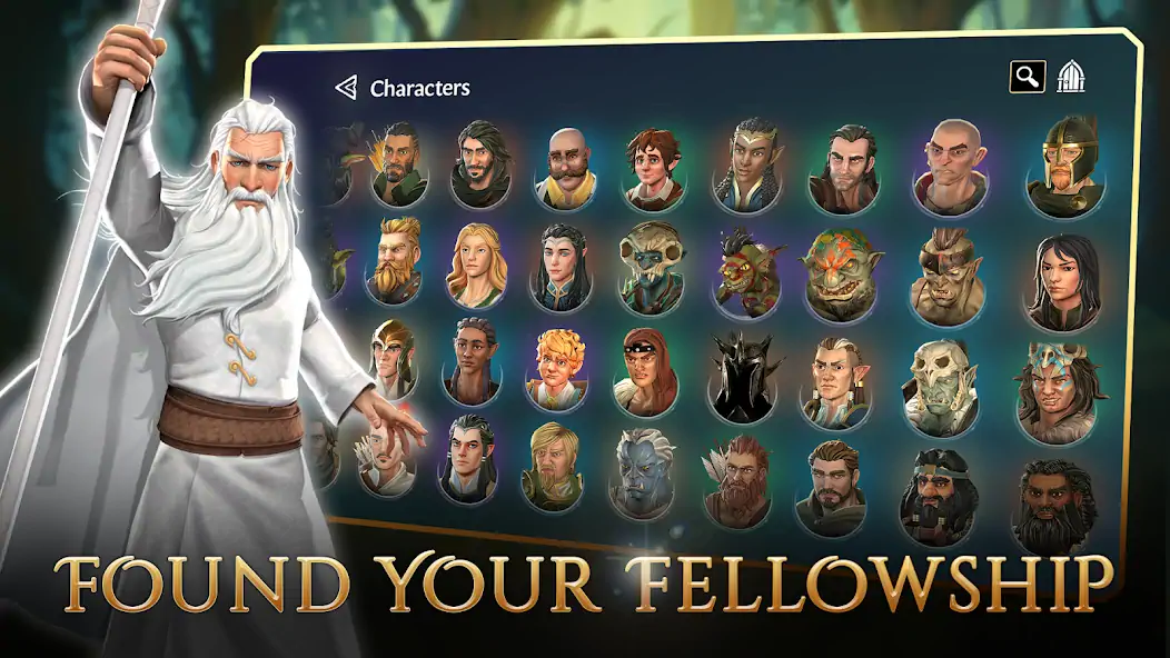 Download The Lord of the Rings: Heroes MOD [Unlimited money/gems] + MOD [Menu] APK for Android