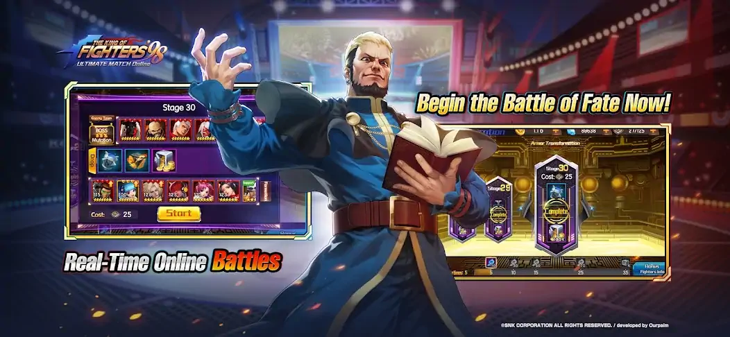 Download The King of Fighters '98UM OL MOD [Unlimited money/coins] + MOD [Menu] APK for Android