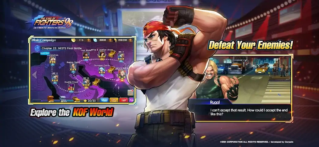 Download The King of Fighters '98UM OL MOD [Unlimited money/coins] + MOD [Menu] APK for Android