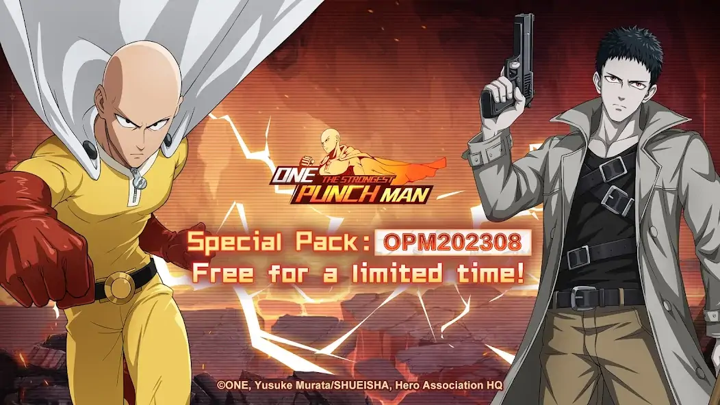 Download ONE PUNCH MAN: The Strongest MOD [Unlimited money/gems] + MOD [Menu] APK for Android
