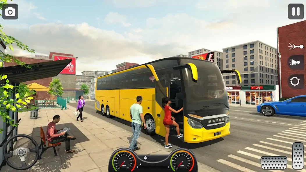 Download Bus Simulator - Bus Games 3D MOD [Unlimited money] + MOD [Menu] APK for Android