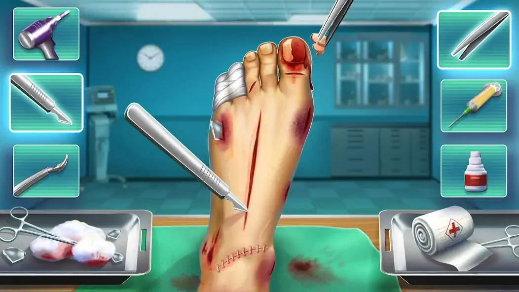 Download Surgeon Simulator Doctor Games MOD [Unlimited money/gems] + MOD [Menu] APK for Android
