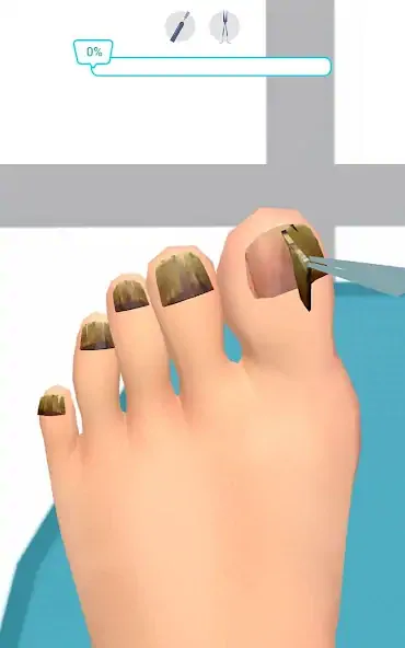 Download Foot Clinic - ASMR Feet Care MOD [Unlimited money/gems] + MOD [Menu] APK for Android