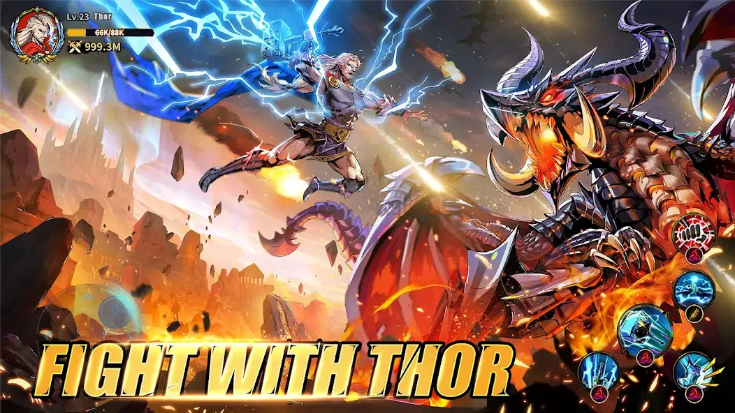 Download Myth: Gods of Asgard MOD [Unlimited money] + MOD [Menu] APK for Android