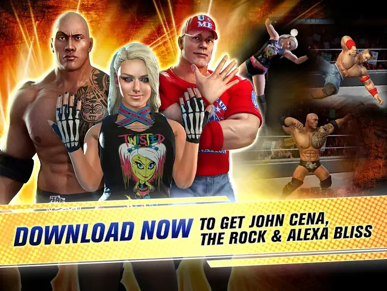 Download WWE Champions MOD [Unlimited money/gems] + MOD [Menu] APK for Android