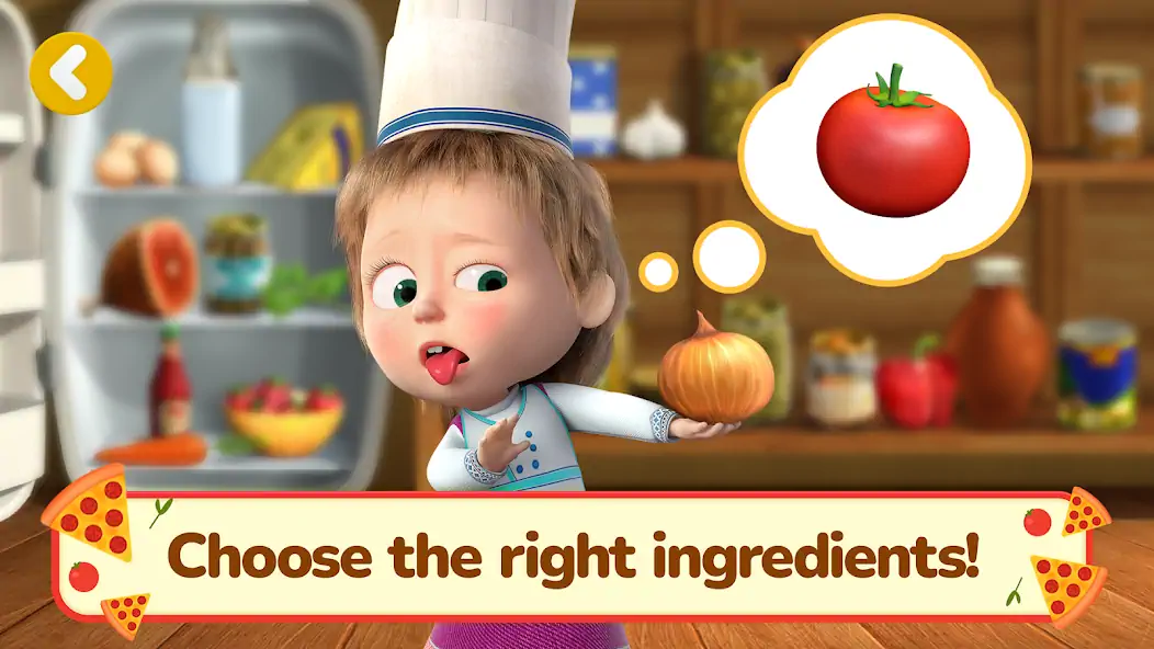 Download Masha and the Bear Pizza Maker MOD [Unlimited money/coins] + MOD [Menu] APK for Android