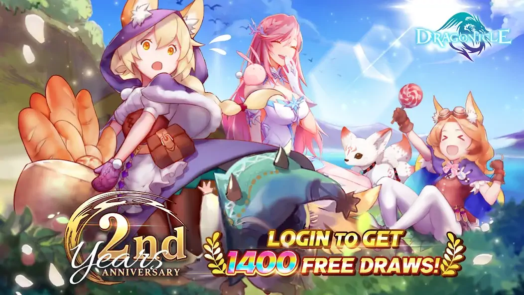 Download Dragonicle: 2023 Fantasy RPG MOD [Unlimited money/coins] + MOD [Menu] APK for Android