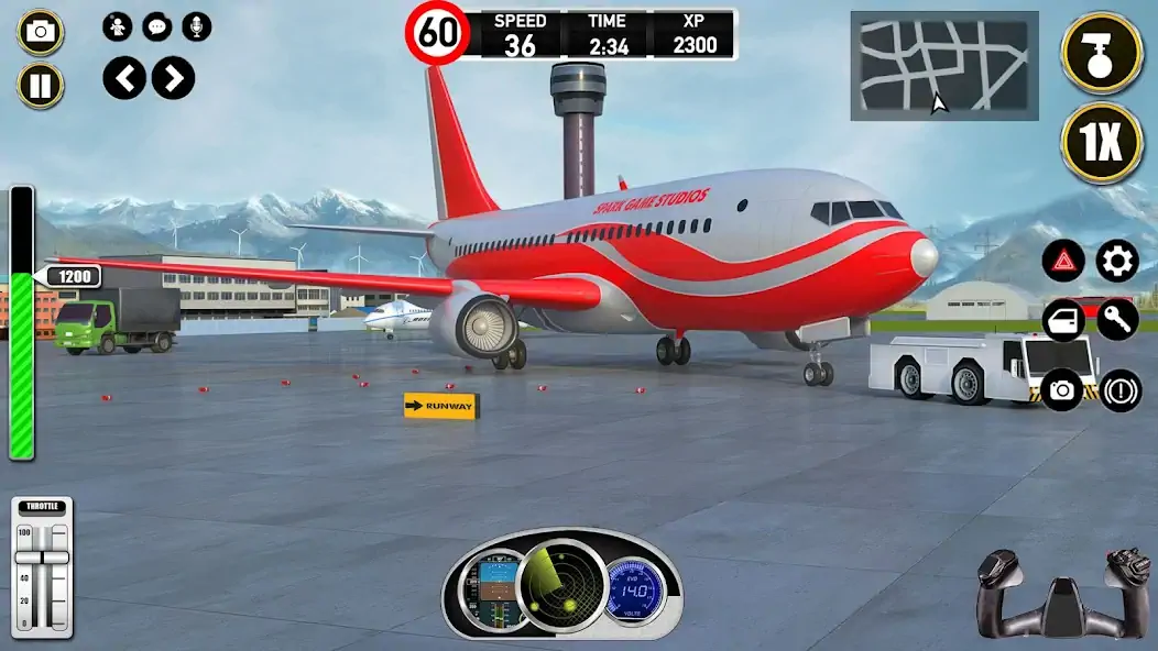 Download Plane Pilot Flight Simulator MOD [Unlimited money/coins] + MOD [Menu] APK for Android