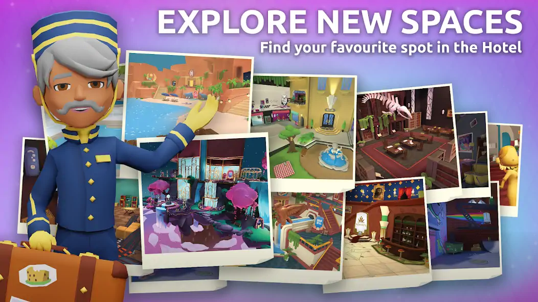 Download Hotel Hideaway: Virtual World MOD [Unlimited money] + MOD [Menu] APK for Android