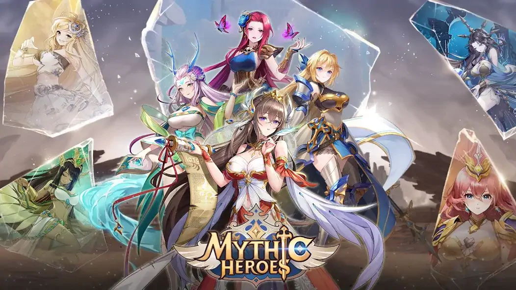 Download Mythic Heroes: Idle RPG MOD [Unlimited money/coins] + MOD [Menu] APK for Android