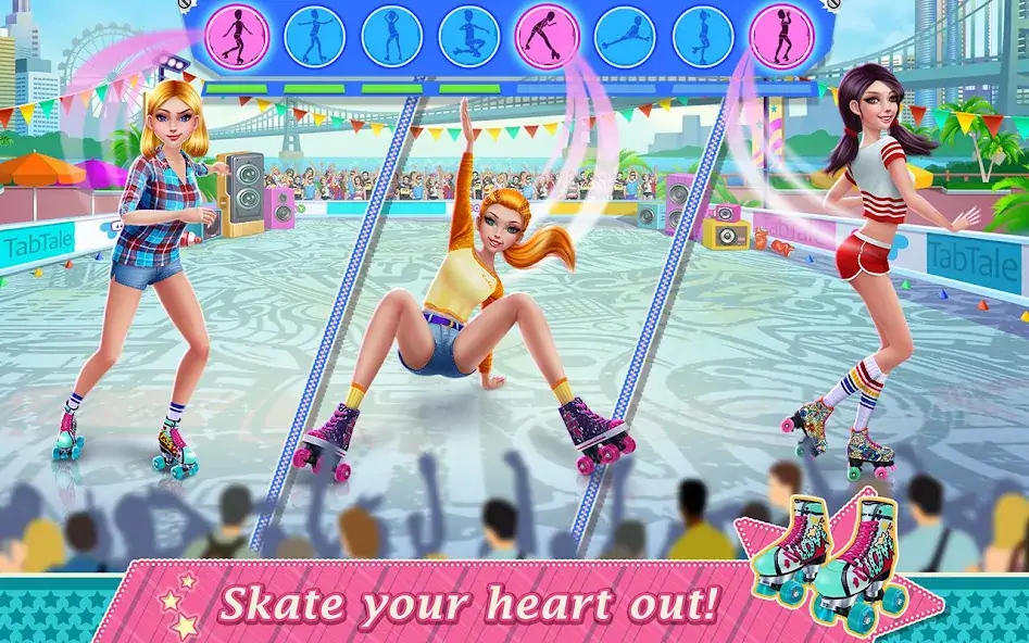 Download Roller Skating Girls MOD [Unlimited money/coins] + MOD [Menu] APK for Android