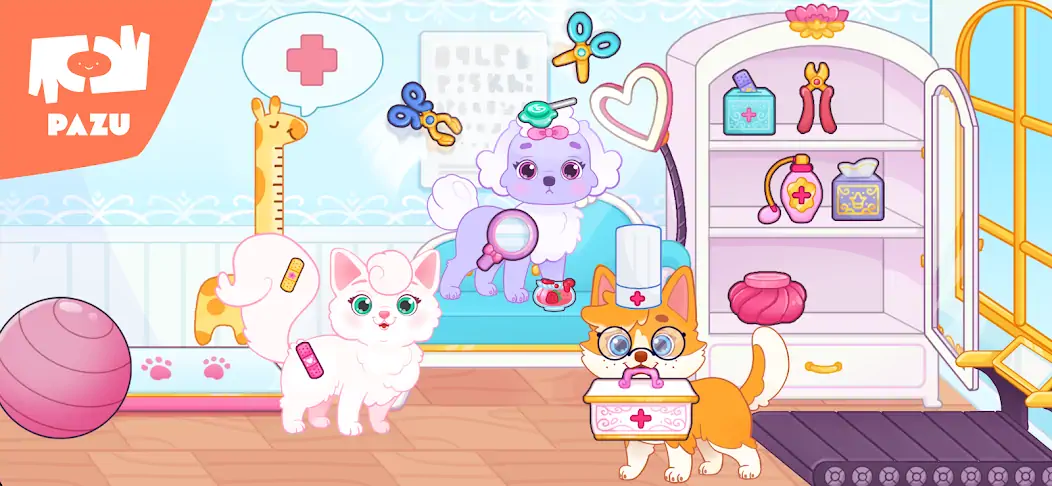 Download Princess Palace Pets World MOD [Unlimited money/coins] + MOD [Menu] APK for Android