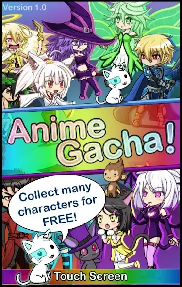Download Anime Gacha! (Simulator & RPG) MOD [Unlimited money/gems] + MOD [Menu] APK for Android