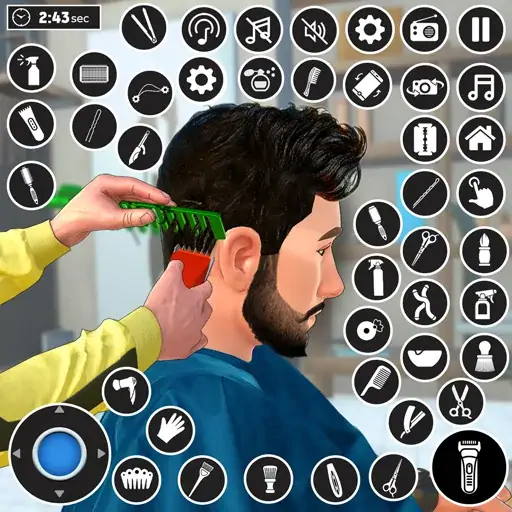 Download Hair Tattoo: Barber Salon Game MOD [Unlimited money] + MOD [Menu] APK for Android