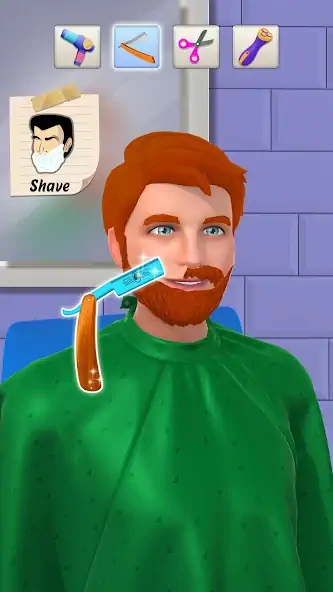 Download Hair Tattoo: Barber Salon Game MOD [Unlimited money] + MOD [Menu] APK for Android