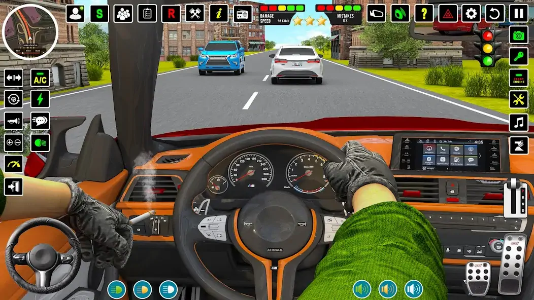 Download Driving School - Car Games 3D MOD [Unlimited money/gems] + MOD [Menu] APK for Android