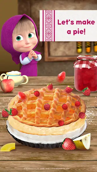 Download Masha and Bear: Cooking Dash MOD [Unlimited money] + MOD [Menu] APK for Android
