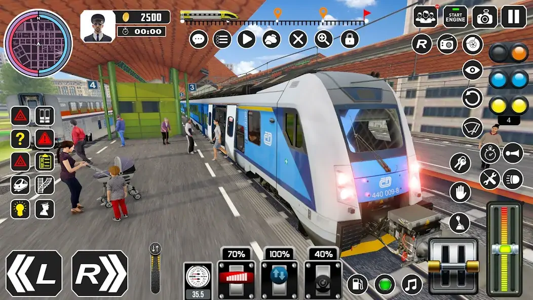 Download City Train Driver- Train Games MOD [Unlimited money/gems] + MOD [Menu] APK for Android