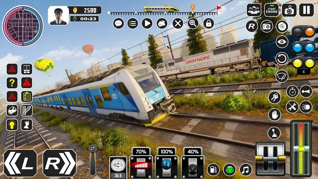 Download City Train Driver- Train Games MOD [Unlimited money/gems] + MOD [Menu] APK for Android