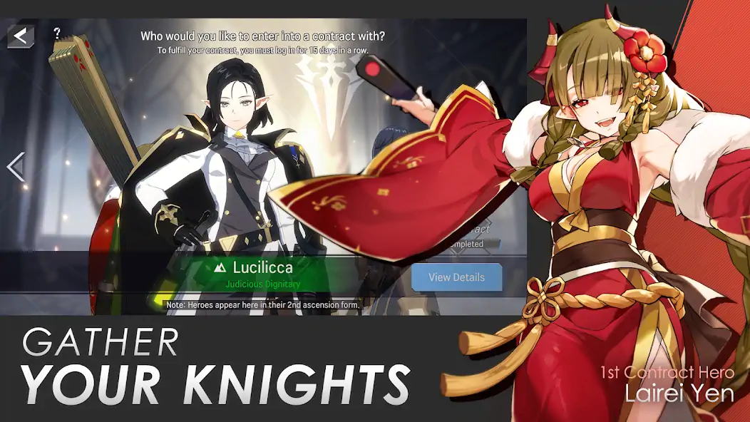 Download Lord of Heroes: anime games MOD [Unlimited money/coins] + MOD [Menu] APK for Android