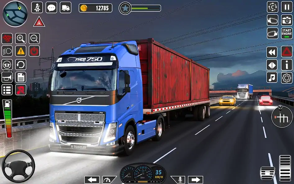 Download Euro Cargo Truck Simulator MOD [Unlimited money/coins] + MOD [Menu] APK for Android