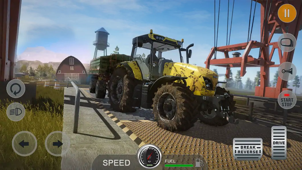 Download Village Driving Tractor Games MOD [Unlimited money/coins] + MOD [Menu] APK for Android