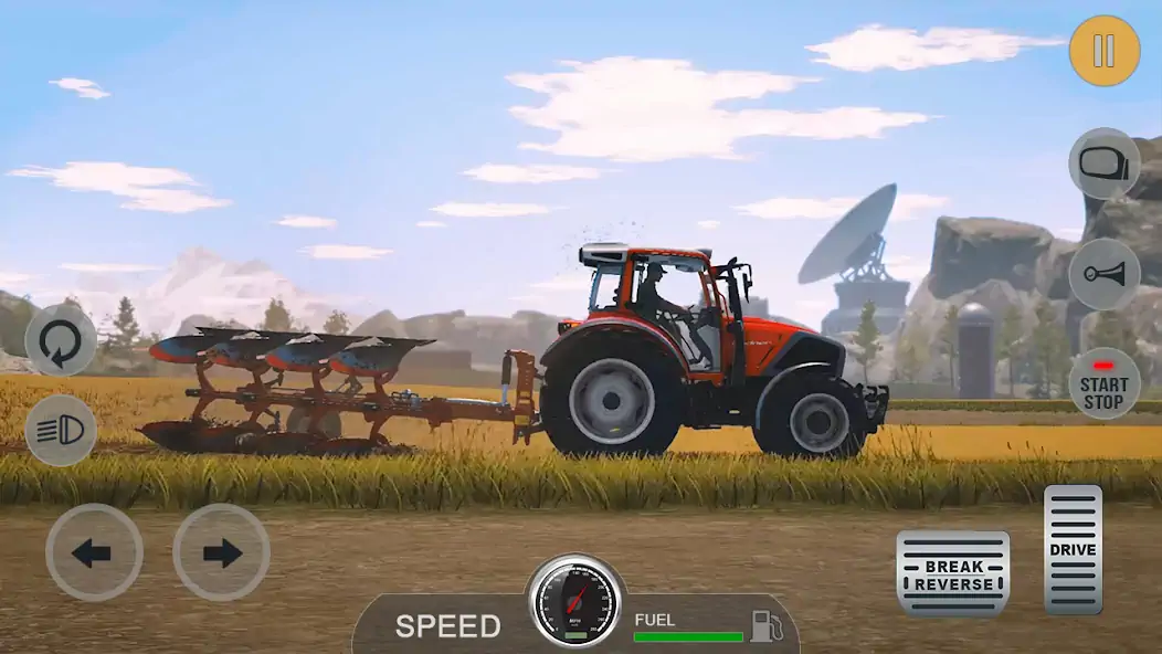 Download Village Driving Tractor Games MOD [Unlimited money/coins] + MOD [Menu] APK for Android