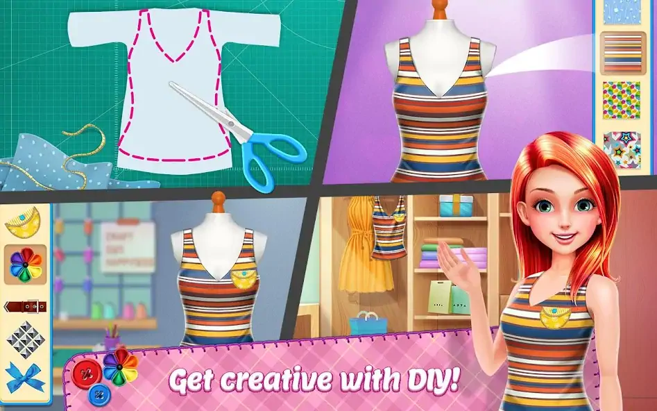 Download DIY Fashion Star - Doll Game MOD [Unlimited money/gems] + MOD [Menu] APK for Android