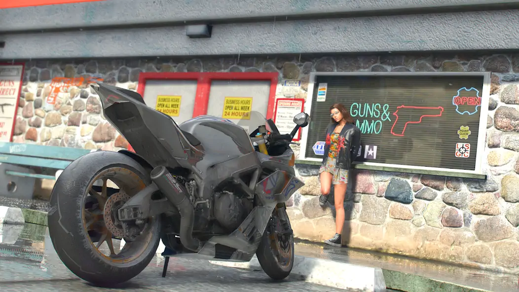Download Xtreme Bike Driving Moto Games MOD [Unlimited money/gems] + MOD [Menu] APK for Android