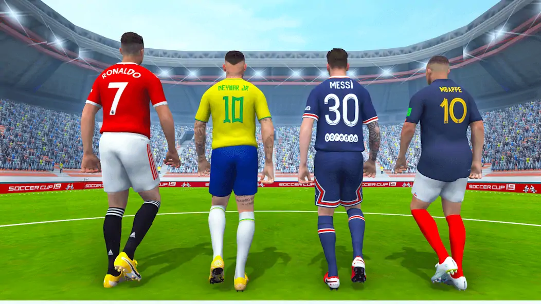 Download Football Games 2023 Real Kick MOD [Unlimited money] + MOD [Menu] APK for Android