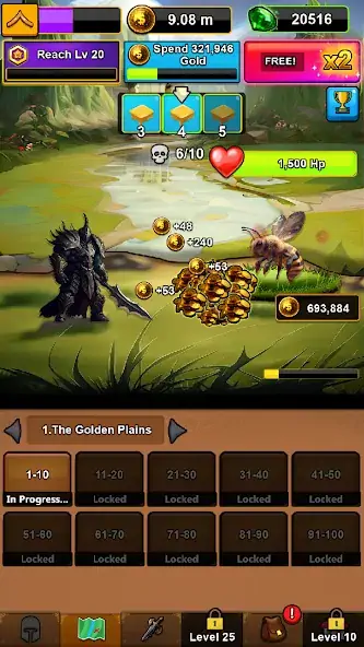 Download Idle RPG Heroes AFK MOD [Unlimited money] + MOD [Menu] APK for Android