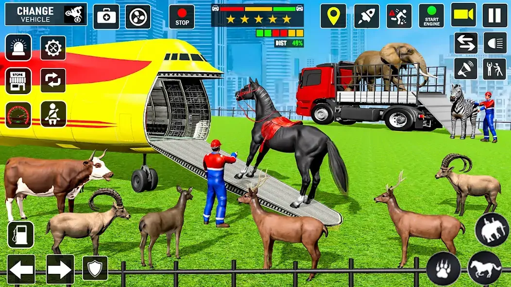 Download Transport Animals: Truck Games MOD [Unlimited money] + MOD [Menu] APK for Android