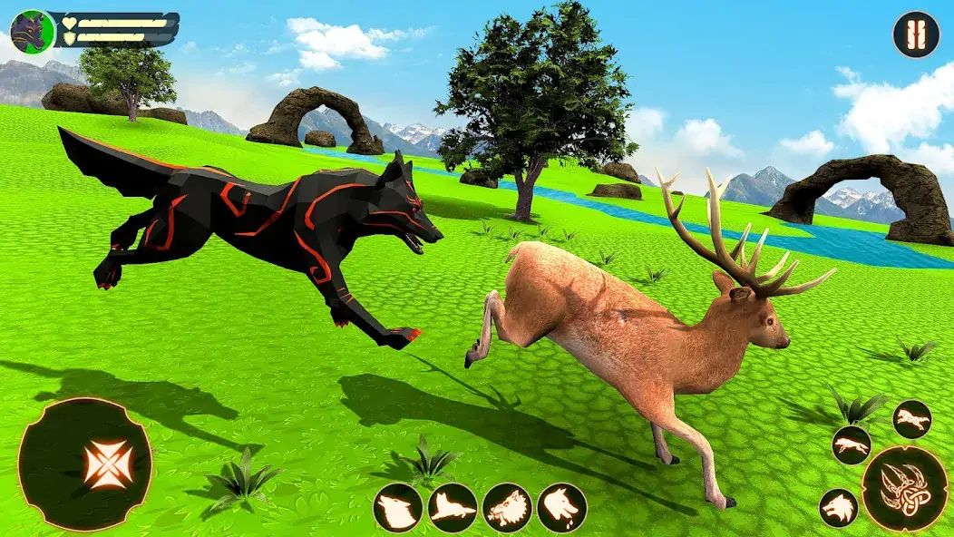 Download The Wolf Games 3D: Animal Sim MOD [Unlimited money/gems] + MOD [Menu] APK for Android