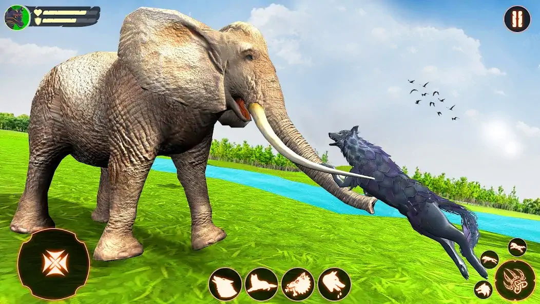Download The Wolf Games 3D: Animal Sim MOD [Unlimited money/gems] + MOD [Menu] APK for Android