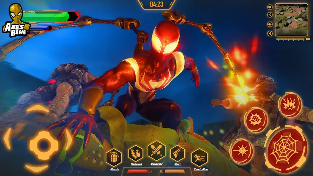 Download Iron Super Hero - Spider Games MOD [Unlimited money] + MOD [Menu] APK for Android