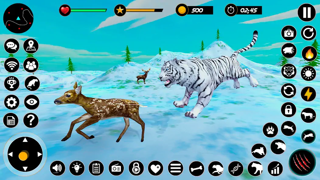 Download White Tiger Family Life Sim MOD [Unlimited money] + MOD [Menu] APK for Android