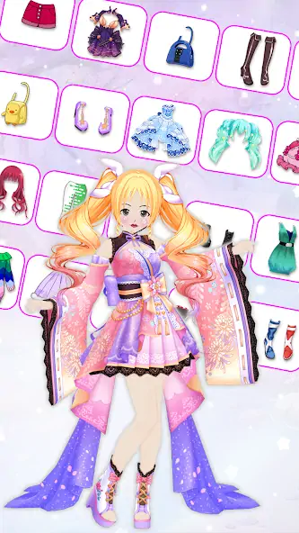 Download Anime Fashion: Dress Up Games MOD [Unlimited money/coins] + MOD [Menu] APK for Android