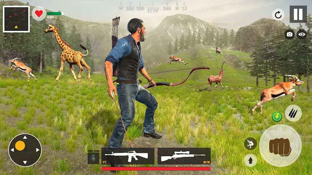 Download Animal Shooting Game Offline MOD [Unlimited money/gems] + MOD [Menu] APK for Android