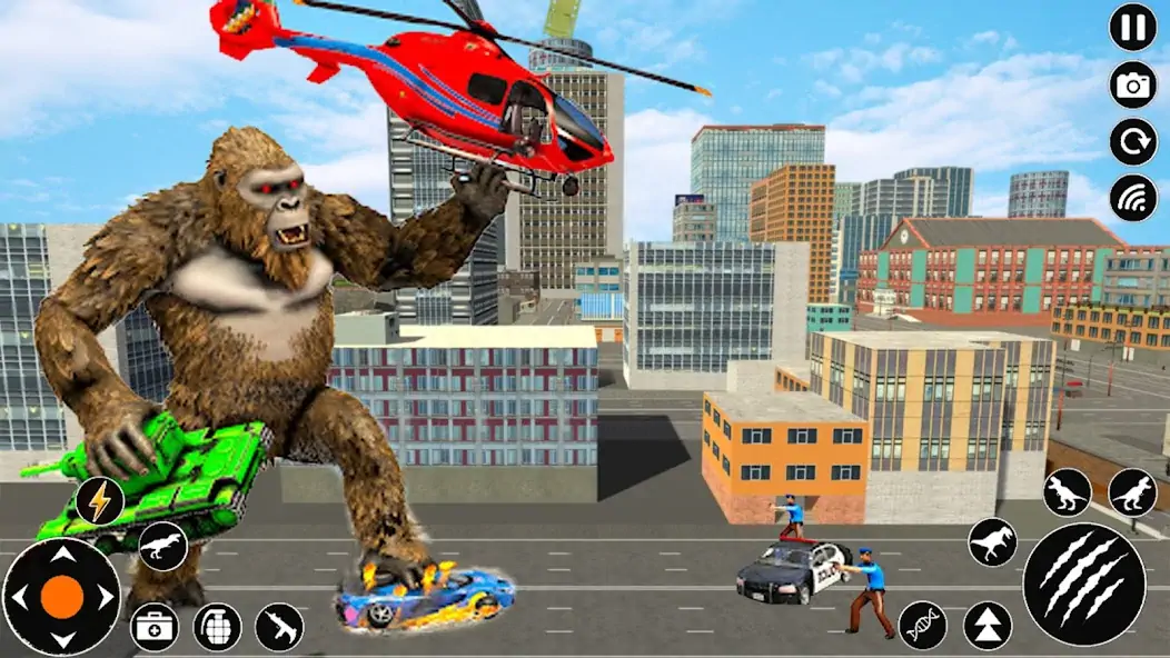 Download Gorilla vs King Kong 3D Games MOD [Unlimited money/gems] + MOD [Menu] APK for Android