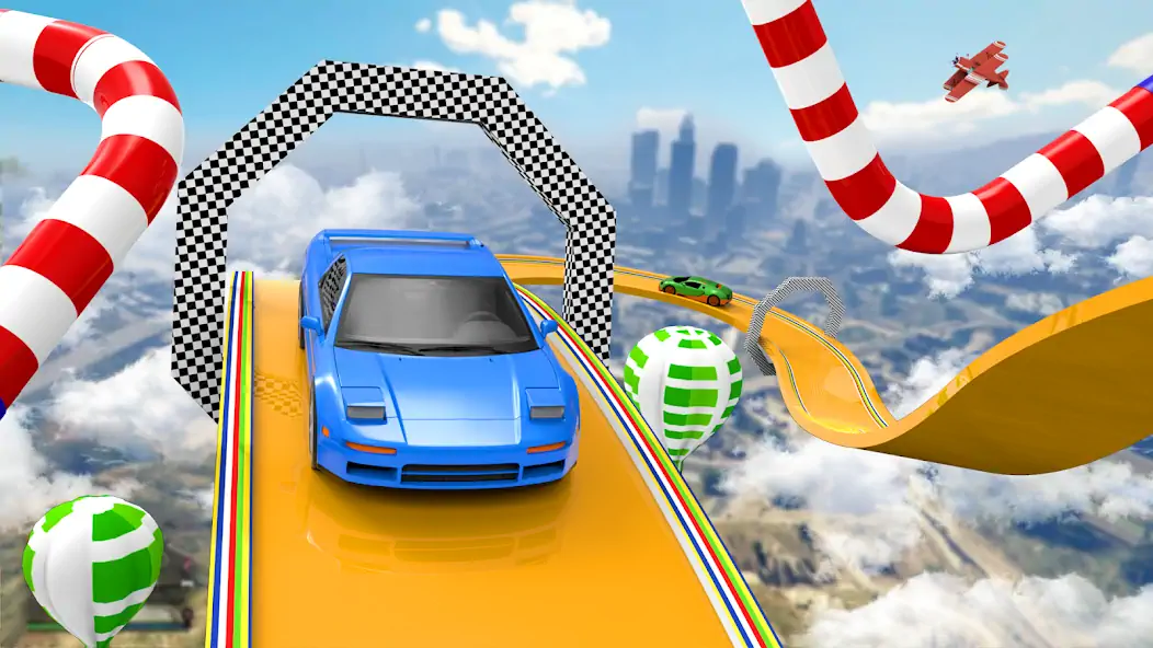 Download Mega Ramp Car Stunt GT Racing MOD [Unlimited money/gems] + MOD [Menu] APK for Android