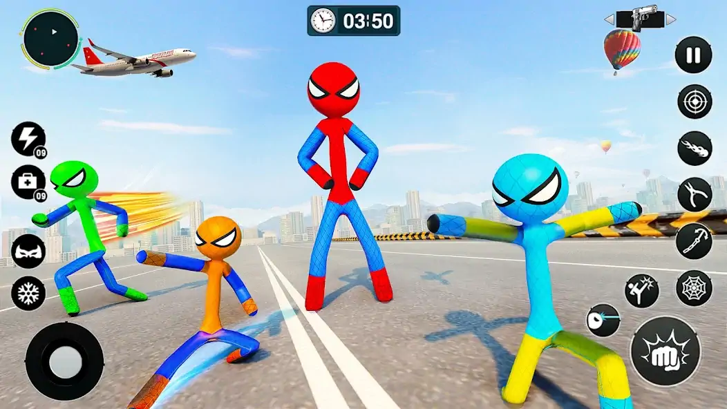 Download Flying Spider Rope Hero Games MOD [Unlimited money/coins] + MOD [Menu] APK for Android