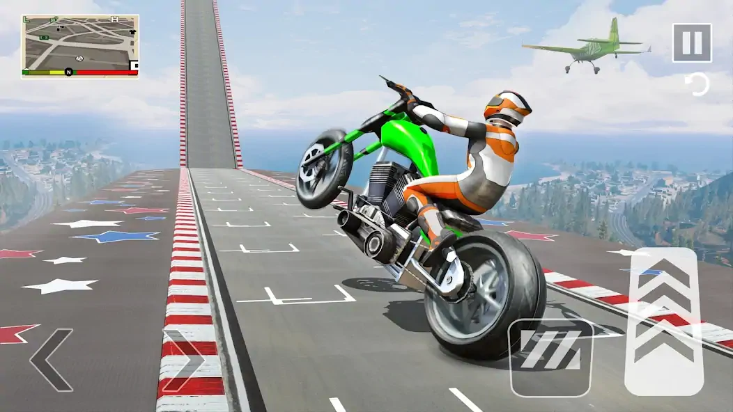 Download Mega Ramp Stunt Bike Games 3D MOD [Unlimited money/gems] + MOD [Menu] APK for Android