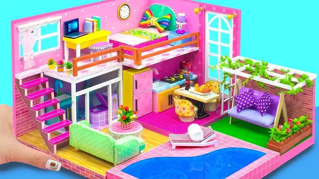 Download Girl Doll House Design Games MOD [Unlimited money] + MOD [Menu] APK for Android