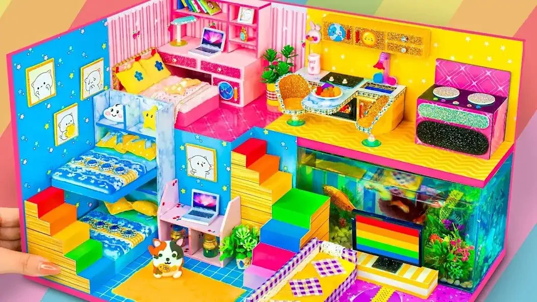 Download Girl Doll House Design Games MOD [Unlimited money] + MOD [Menu] APK for Android