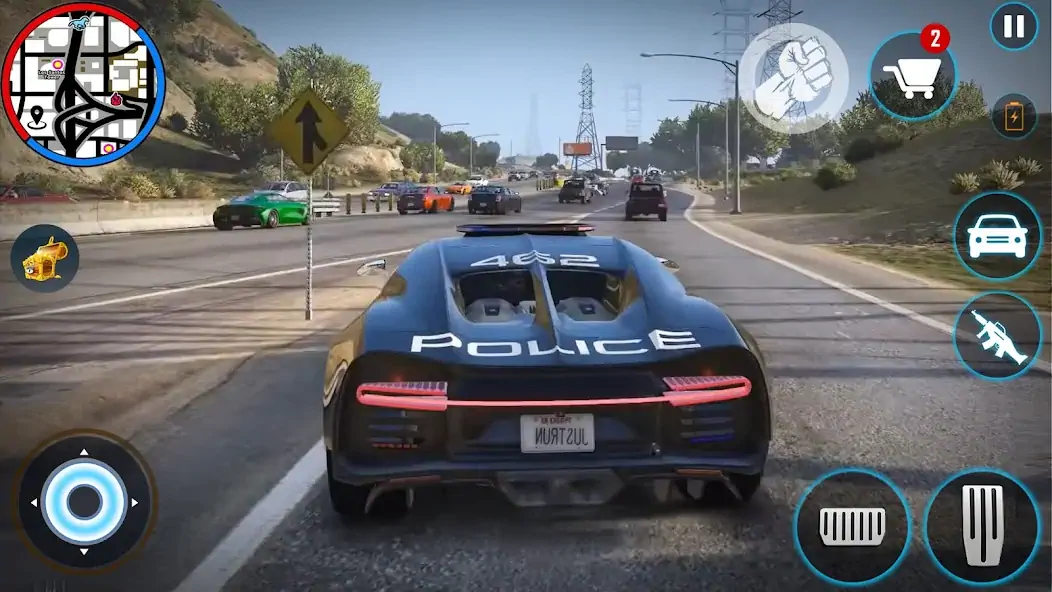 Download Police Van Simulator: Cop duty MOD [Unlimited money/gems] + MOD [Menu] APK for Android