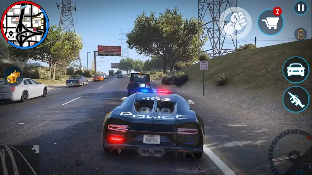 Download Police Van Simulator: Cop duty MOD [Unlimited money/gems] + MOD [Menu] APK for Android