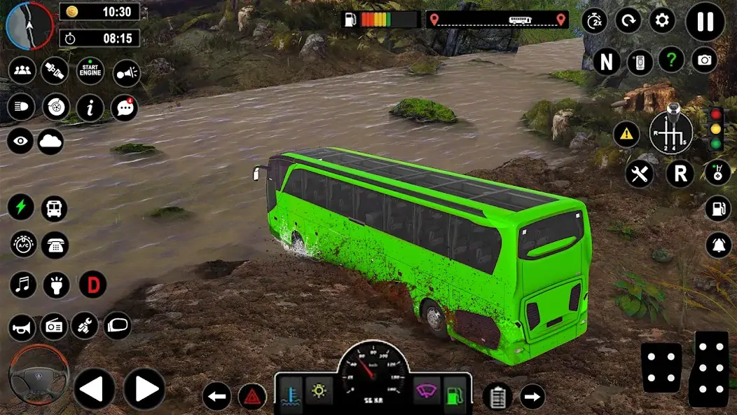 Download Offroad Bus Games Racing Games MOD [Unlimited money] + MOD [Menu] APK for Android