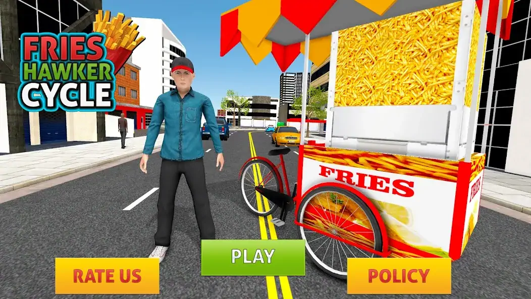 Download Crispy Fries Hawkers Cycle MOD [Unlimited money/gems] + MOD [Menu] APK for Android